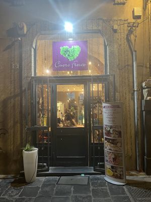 Quiet side street   at Cuore Fresco in Catania