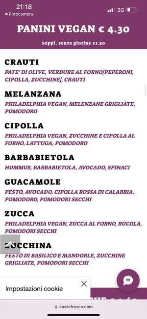   at Cuore Fresco in Catania