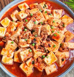 Tofu Mapo Végétarien🌶 at Guang Dong in Brussels