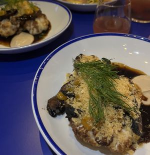 Grilled cauliflower    at Monka in Torun