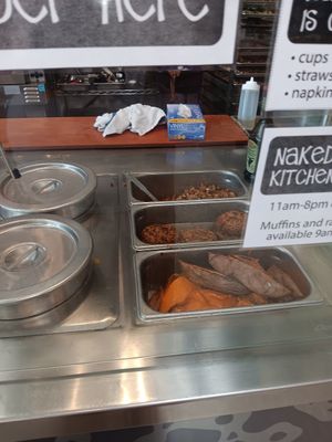 Fresh ingredients at Naked Lunch in Baltimore