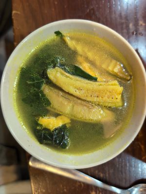 Banana soup at Hà Thành in Hanoi