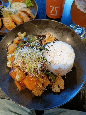 Wok at Café Europa in Oslo