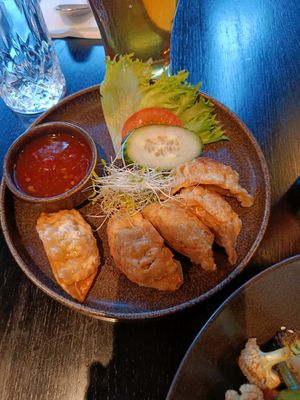 Gyoza at Café Europa in Oslo