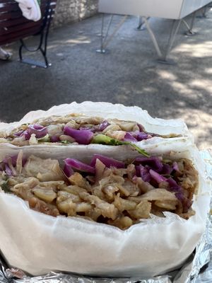 Dragonfruit wrap  at Cinq Concept Store in Cannes