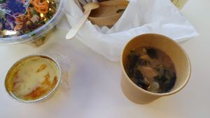 Vegan cream brulée at Cinq Concept Store in Cannes