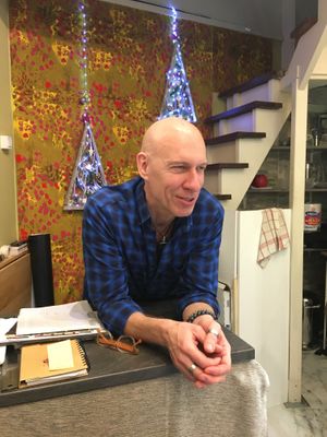 Gary wonderful philosophy and wonderful host - would spend the whole day there :) at Cinq Concept Store in Cannes