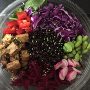 Tao bowl delishhh ! at Cinq Concept Store in Cannes