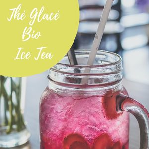 This red beauty is our Ice Detox blend, a healthy way to quench your thirst in the Cannes sun ! at Cinq Concept Store in Cannes