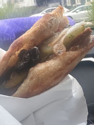 Vegan Italian sandwich   at Monte's Fine Foods in Portland