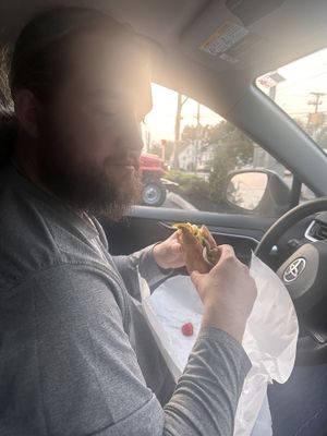 Hubs got the vegan Italian too  at Monte's Fine Foods in Portland