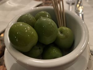 Olives   at Franco Manca in Edinburgh