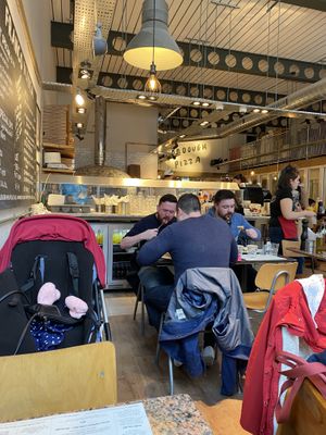 Big at Franco Manca in Edinburgh