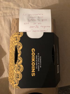 Leer esto y sentir amor   at Goiko Grill in Alcobendas