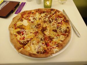 Pizza! at Napfényes Restaurant & Confectionery in Budapest