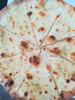 Focaccia at Napfényes Restaurant & Confectionery in Budapest