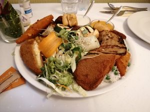 Napfenyes Platter for two at Napfényes Restaurant & Confectionery in Budapest