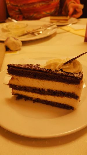 Cake at Napfényes Restaurant & Confectionery in Budapest