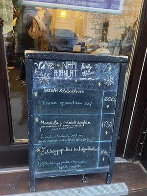 Tried the second one and found it too salty. Maybe it just wasn’t for me   #Veganuary at Napfényes Restaurant & Confectionery in Budapest