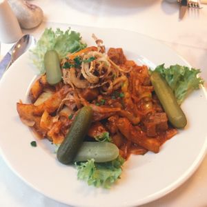 Seitan roast a la Brasov  at Napfényes Restaurant & Confectionery in Budapest