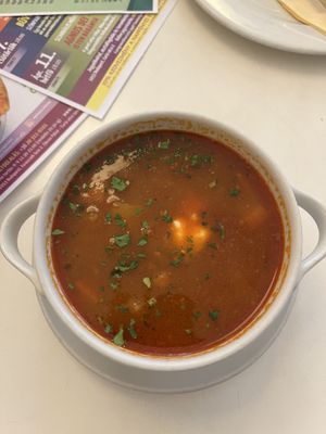 Gulas  at Napfényes Restaurant & Confectionery in Budapest