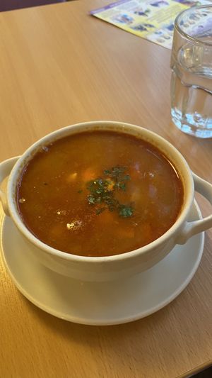   at Napfényes Restaurant & Confectionery in Budapest