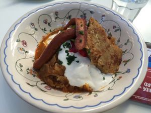 Stuffed cabbage  at Napfényes Restaurant & Confectionery in Budapest