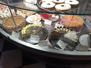 ALL VEGAN.  at Napfényes Restaurant & Confectionery in Budapest