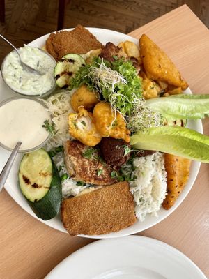   at Napfényes Restaurant & Confectionery in Budapest