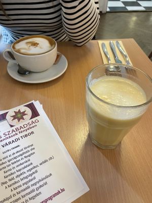   at Napfényes Restaurant & Confectionery in Budapest