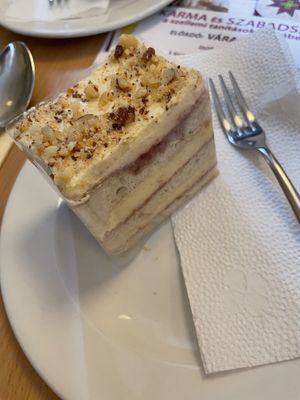   at Napfényes Restaurant & Confectionery in Budapest