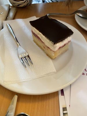   at Napfényes Restaurant & Confectionery in Budapest