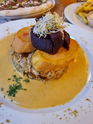 Rissoto at Napfényes Restaurant & Confectionery in Budapest