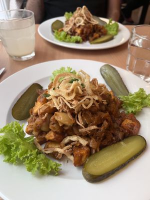   at Napfényes Restaurant & Confectionery in Budapest