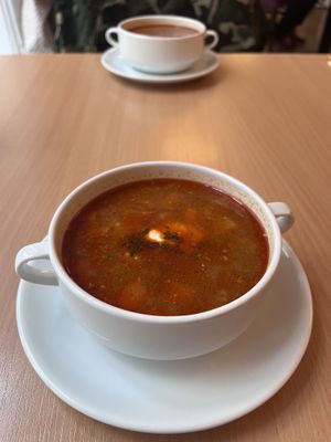   at Napfényes Restaurant & Confectionery in Budapest