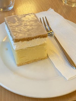   at Napfényes Restaurant & Confectionery in Budapest