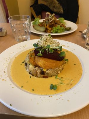   at Napfényes Restaurant & Confectionery in Budapest