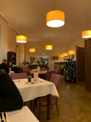   at Napfényes Restaurant & Confectionery in Budapest