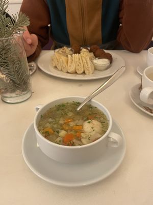   at Napfényes Restaurant & Confectionery in Budapest