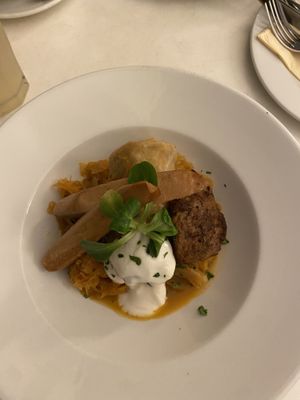   at Napfényes Restaurant & Confectionery in Budapest