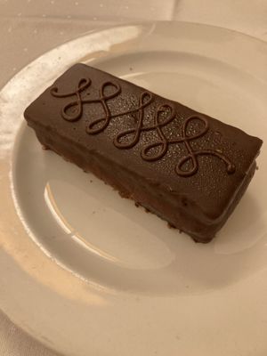 One of the cakes  at Napfényes Restaurant & Confectionery in Budapest