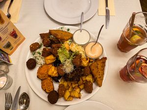   at Napfényes Restaurant & Confectionery in Budapest