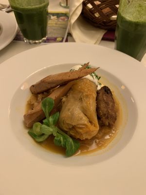 Stuffed cabbage   at Napfényes Restaurant & Confectionery in Budapest