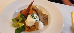 Stuffed cabbage Kolozsvar style at Napfényes Restaurant & Confectionery in Budapest