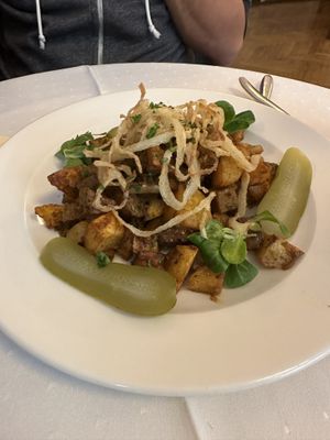 Amazing food  at Napfényes Restaurant & Confectionery in Budapest