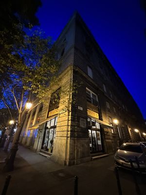 Beautiful building   at Napfényes Restaurant & Confectionery in Budapest