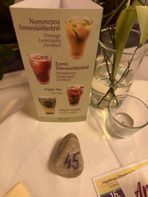Different alcohol free cocktails   at Napfényes Restaurant & Confectionery in Budapest