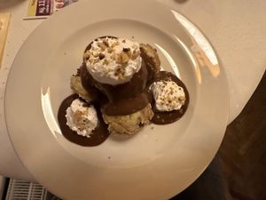 Hungarian sponge cake (OMG)   at Napfényes Restaurant & Confectionery in Budapest