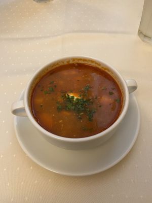   at Napfényes Restaurant & Confectionery in Budapest