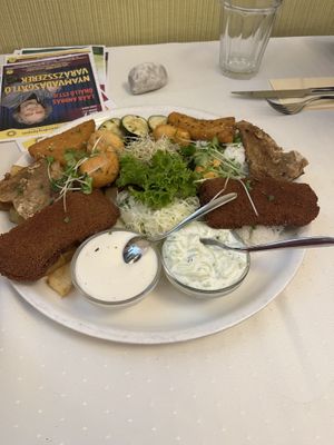   at Napfényes Restaurant & Confectionery in Budapest